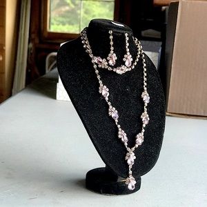 📦 3 for $50 Vintage Pink Rhinestone Set